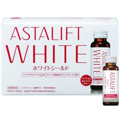 Nước uống Astalift White Drink Whiteshield làm trắng da hộp 10 chai x 50ml