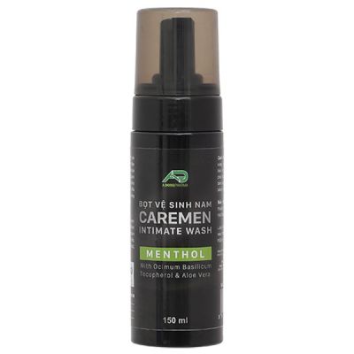 Bọt vệ sinh nam Caremen làm sạch, khử mùi, dưỡng ẩm chai 150ml