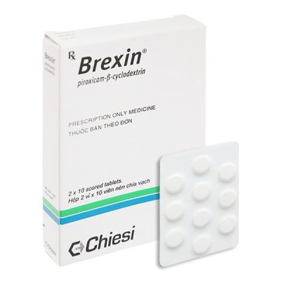Brexin 20mg giảm đau, kháng viêm xương khớp (2 vỉ x 10 viên)