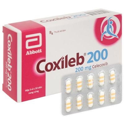 Coxileb 200 giảm đau, kháng viêm xương khớp (3 vỉ x 10 viên)