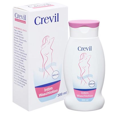 Dung dịch vệ sinh phụ nữ Crevil chống viêm, cân bằng pH chai 300ml