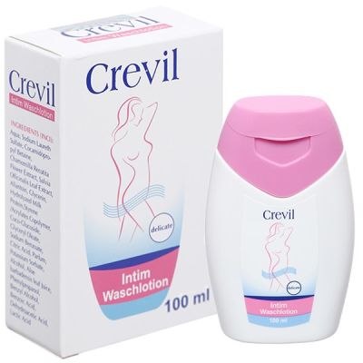 Dung dịch vệ sinh phụ nữ Crevil chống viêm, cân bằng pH chai 100ml