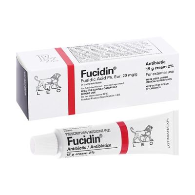 Kem bôi Fucidin 2% trị nhiễm khuẩn da tuýp 15g