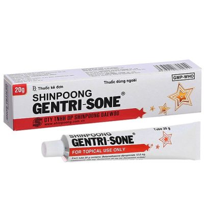 Kem bôi Shinpoong Gentri-sone trị viêm da dị ứng tuýp 20g