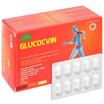 Glucocvin giảm đau khớp, thoái hóa khớp hộp 30 viên