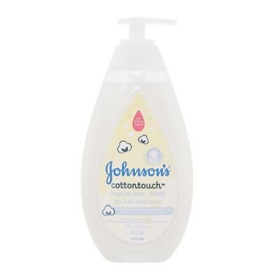 Sữa tắm Johnson's Baby milk & rice nhẹ dịu cho da bé chai 500ml