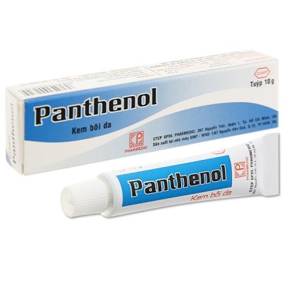 Kem bôi Panthenol Pharmedic phục hồi da bị tổn thương khi bị bỏng nhẹ tuýp 10g