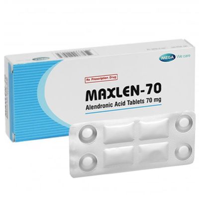 Maxlen-70 trị loãng xương (1 vỉ x 4 viên)