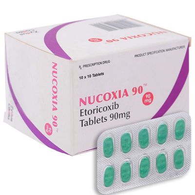 Nucoxia 90mg giảm đau, kháng viêm xương khớp (10 vỉ x 10 viên)