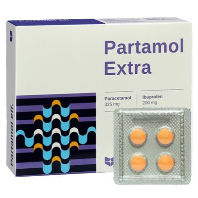 Partamol Extra giảm đau, kháng viêm xương khớp (10 vỉ x 4 viên)