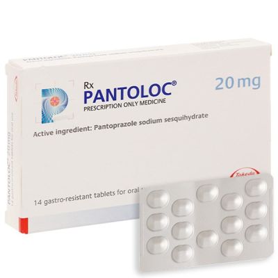 Pantoloc 20mg phòng và trị trào ngược dạ dày, thực quản (1 vỉ x 14 viên)