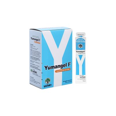 Hỗn dịch uống Yumangel F 1.5g trị viêm loét dạ dày, tá tràng (20 gói x 15ml)