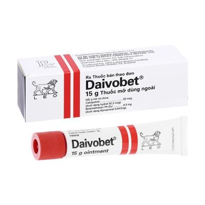 Thuốc mỡ Daivobet trị tại chỗ bước đầu bệnh vảy nến mạng mãn tính tuýp 15g