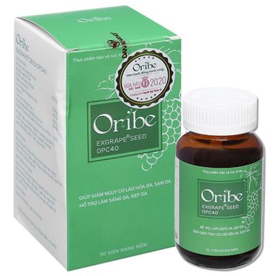 Oribe Exgrape Seed OPC40 hạn chế lão hóa, giảm nám hộp 30 viên